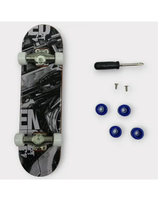 Omarı Eğlenceli Parmak Kaykay Oyun Seti