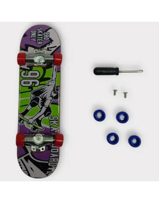 Omarı Çocuklar İçin Eğlenceli Parmak Kaykay Oyun Seti