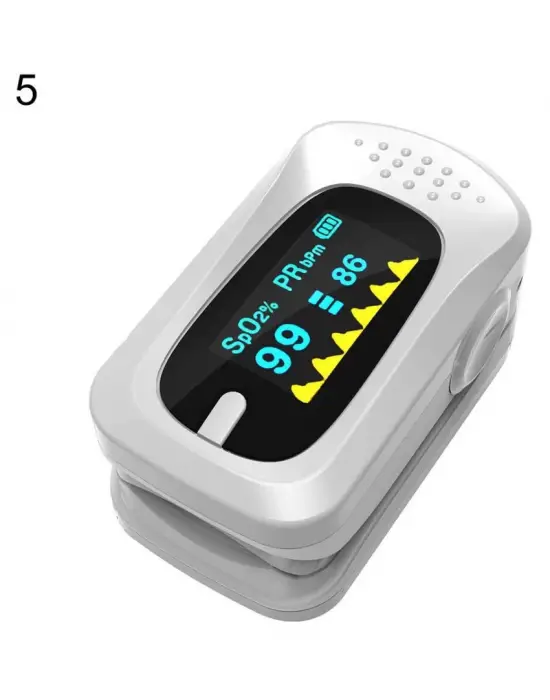 Omarı Taşınabilir Parmak Ucu Nabız Oksimetre - Oksijen Monitörü