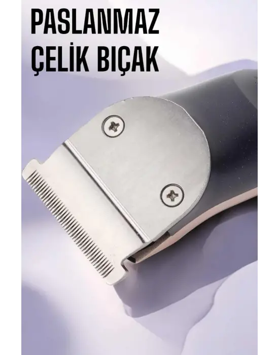 Paslanmaz Çelik Bıçaklı Hassas Çelik Bıçaklı Tıraş Makinesi