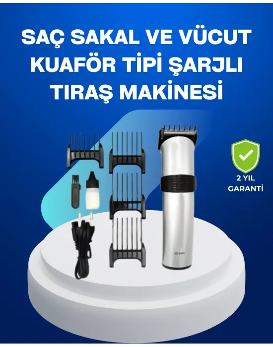 Paslanmaz Çelik Bıçaklı Tıraş Makinesi – Keskin Ve Dayanıklı