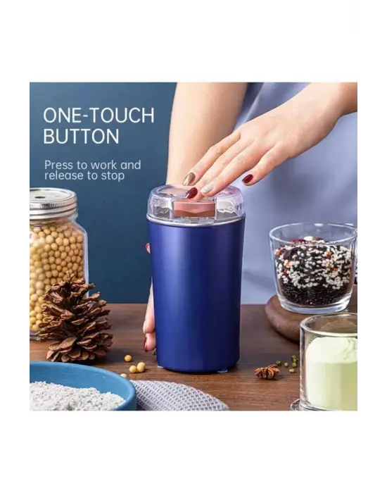 Omarı Paslanmaz Çelik Kahve Öğütücü Yedek Bıçaklı Değirmen