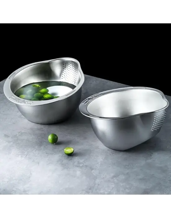 Paslanmaz Çelik Pirinç Süzgeci