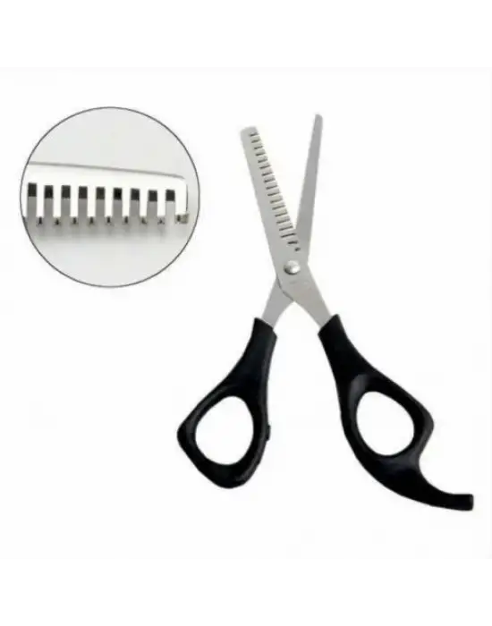 Omarı Profesyonel Berber Makası - Paslanmaz Çelik Plastik Saplı 6 Cm Makas