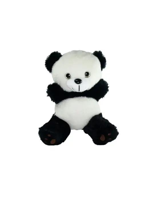 Omarı Sevimli Peluş Ayı ve Panda Seti 23 cm