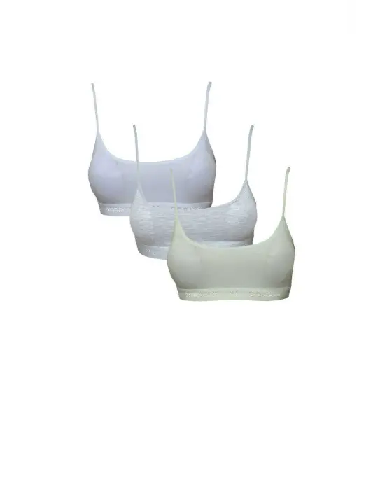 Göz Alıcı Pedli İp Askılı Büstiyer Seti