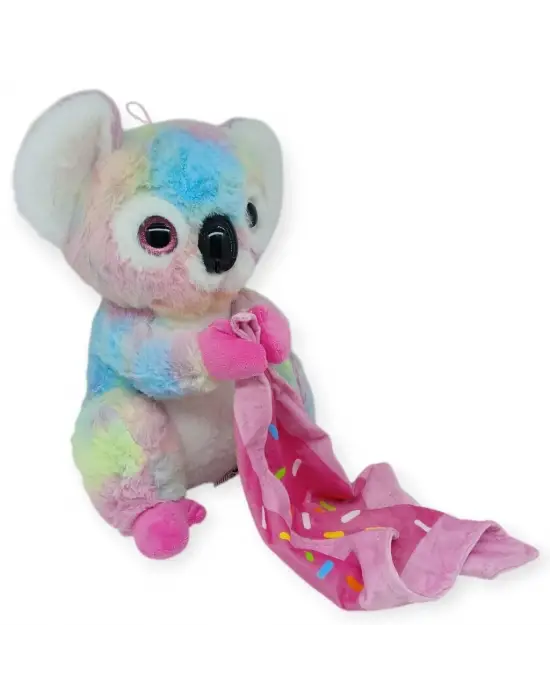 Peluş Battaniyeli Koala 30 cm - Pembe