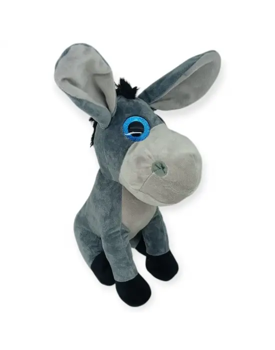 Peluş Cam Gözlü Hayvanlar 25 cm - Eşek