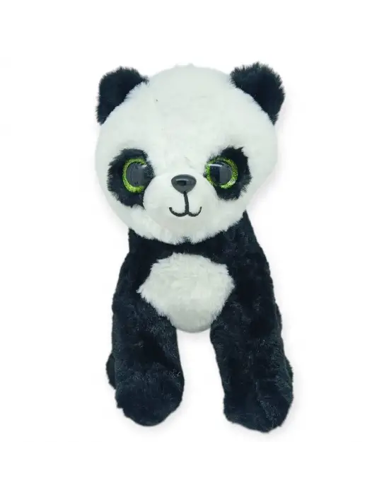 Peluş Cam Gözlü Hayvanlar 25 cm - Panda