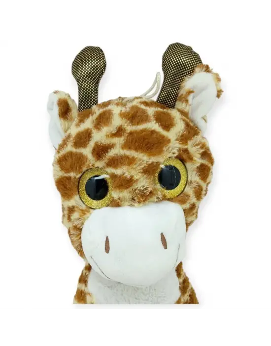 Peluş Cam Gözlü Hayvanlar 25 cm - Zürafa