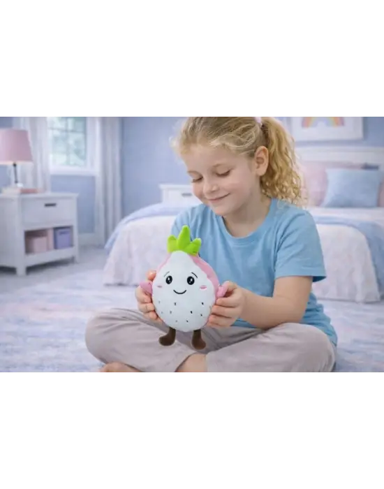 Peluş Meyveler 28 cm - Ejder Meyvesi