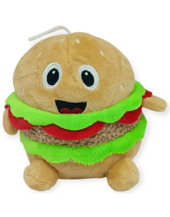 Peluş Sevimli Hayvanlar 13 cm - Hamburger