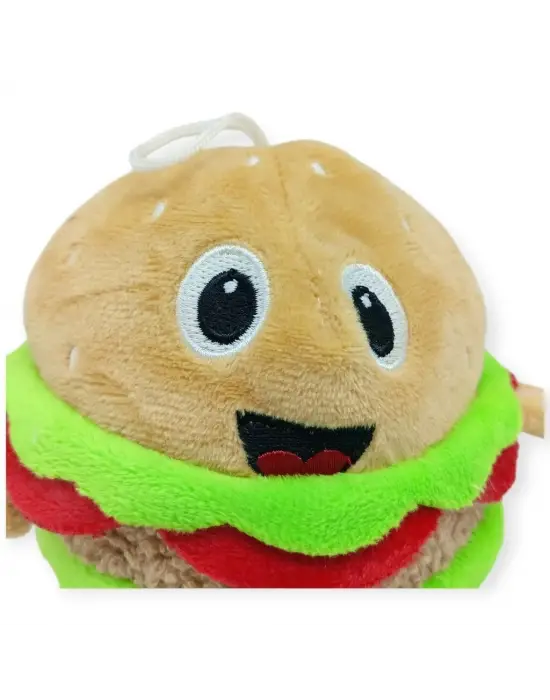 Peluş Sevimli Hayvanlar 13 cm - Hamburger