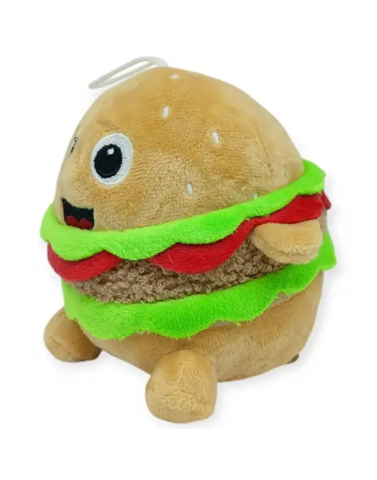 Peluş Sevimli Hayvanlar 13 cm - Hamburger