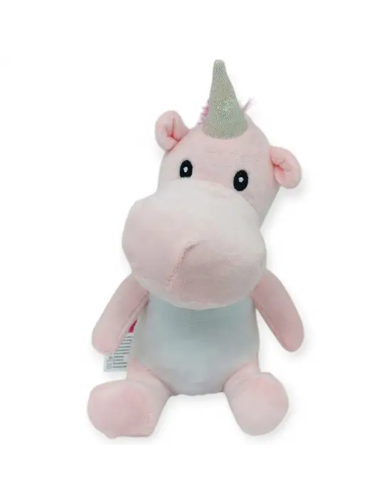 Peluş Sevimli Hayvanlar 20 cm - Açık Pembe Unicorn