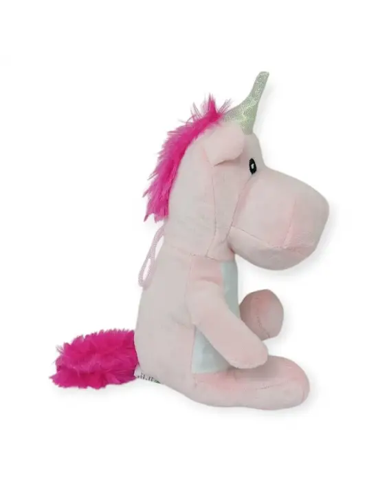 Peluş Sevimli Hayvanlar 20 cm - Açık Pembe Unicorn