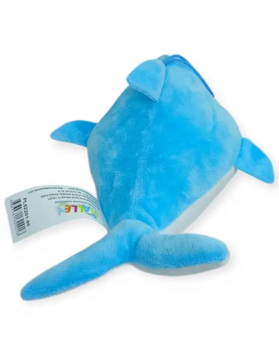 Peluş Sevimli Hayvanlar 20 cm - Mavi Yunus