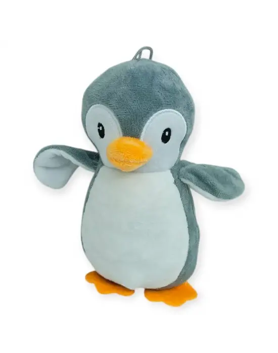 Peluş Sevimli Hayvanlar 25 cm - Gri Penguen