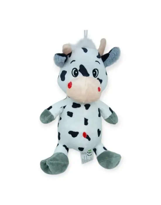 Peluş Sevimli Hayvanlar 25 cm - İnek