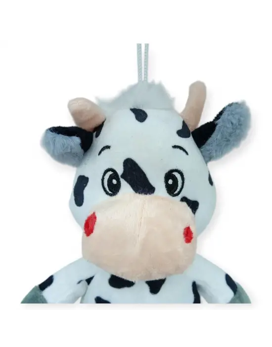Peluş Sevimli Hayvanlar 25 cm - İnek