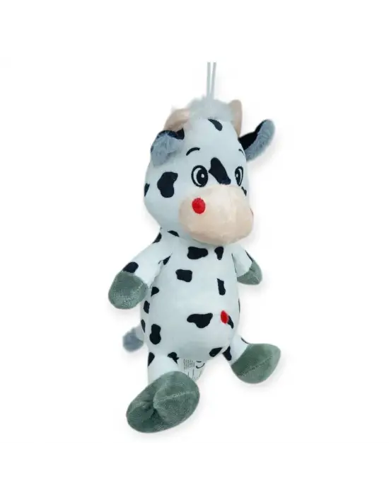 Peluş Sevimli Hayvanlar 25 cm - İnek