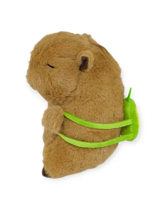 Peluş Sevimli Hayvanlar 25 cm - Kapibara Ananas Çantalı