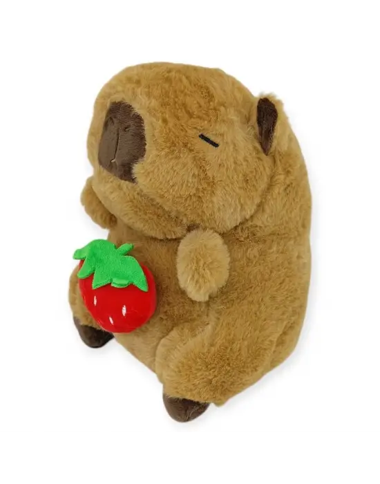 Peluş Sevimli Hayvanlar 25 cm - Kapibara Çilek