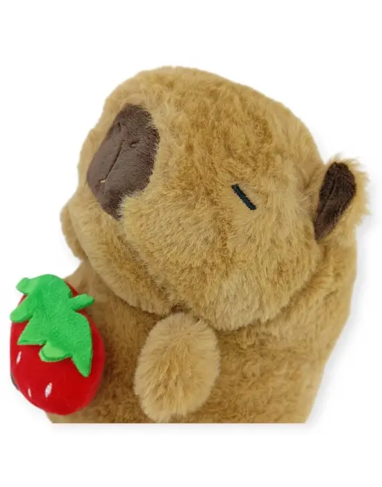 Peluş Sevimli Hayvanlar 25 cm - Kapibara Çilek