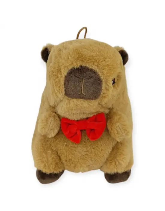 Peluş Sevimli Hayvanlar 25 cm - Kapibara Papyon