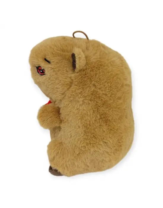 Peluş Sevimli Hayvanlar 25 cm - Kapibara Papyon