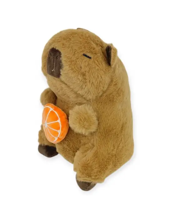 Peluş Sevimli Hayvanlar 25 cm - Kapibara Portakal