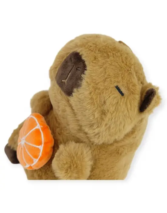 Peluş Sevimli Hayvanlar 25 cm - Kapibara Portakal