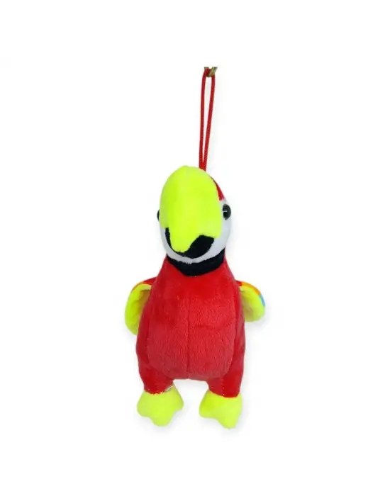 Peluş Sevimli Hayvanlar 25 cm - Kırmızı Papağan