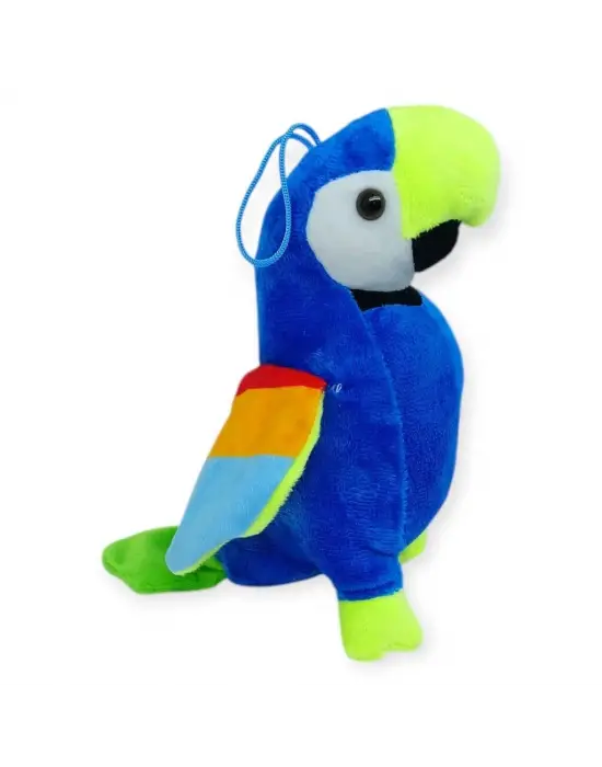 Peluş Sevimli Hayvanlar 25 cm - Mavi Papağan