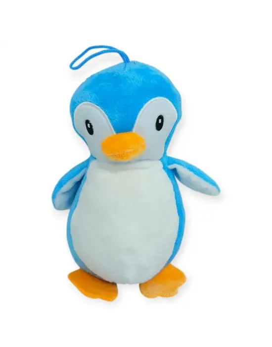Peluş Sevimli Hayvanlar 25 cm - Mavi Penguen