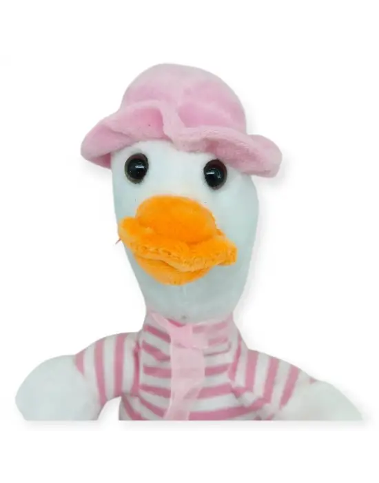 Peluş Sevimli Hayvanlar 25 cm - Pembe Ördek