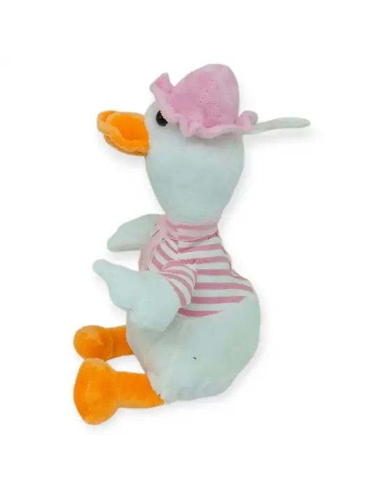Peluş Sevimli Hayvanlar 25 cm - Pembe Ördek