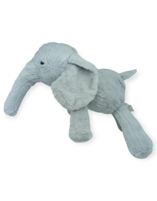 Peluş Sevimli Hayvanlar 65 cm Uyku Arkadaşım Fil - Gri