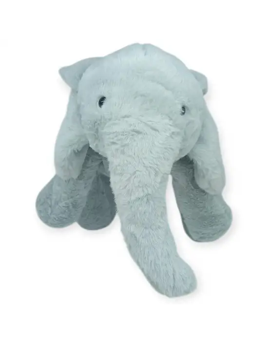 Peluş Sevimli Hayvanlar 65 cm Uyku Arkadaşım Fil - Gri