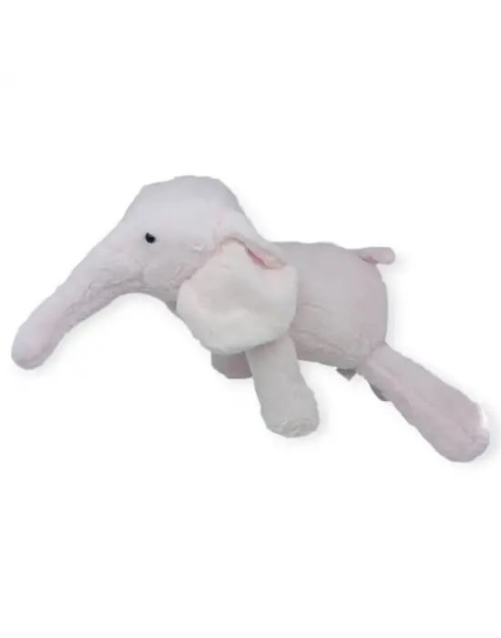 Peluş Sevimli Hayvanlar 65 cm Uyku Arkadaşım Fil - Pembe