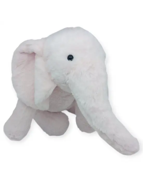 Peluş Sevimli Hayvanlar 65 cm Uyku Arkadaşım Fil - Pembe