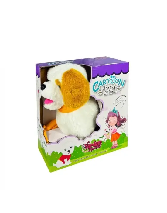 Peluş Tasmalı Yürüyen Köpek - FT-B019