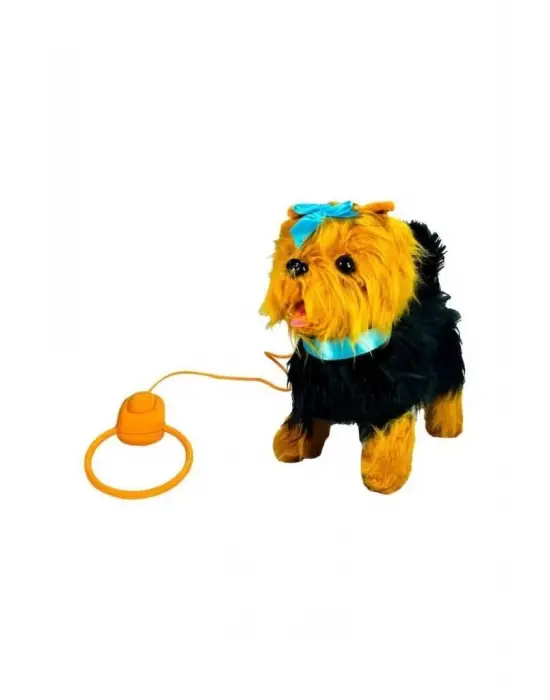 Peluş Tasmalı Yürüyen Köpek - FT-B267