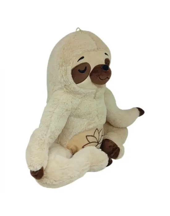 Peluş Yogacı Tembel Hayvan 40 cm - Kahverengi