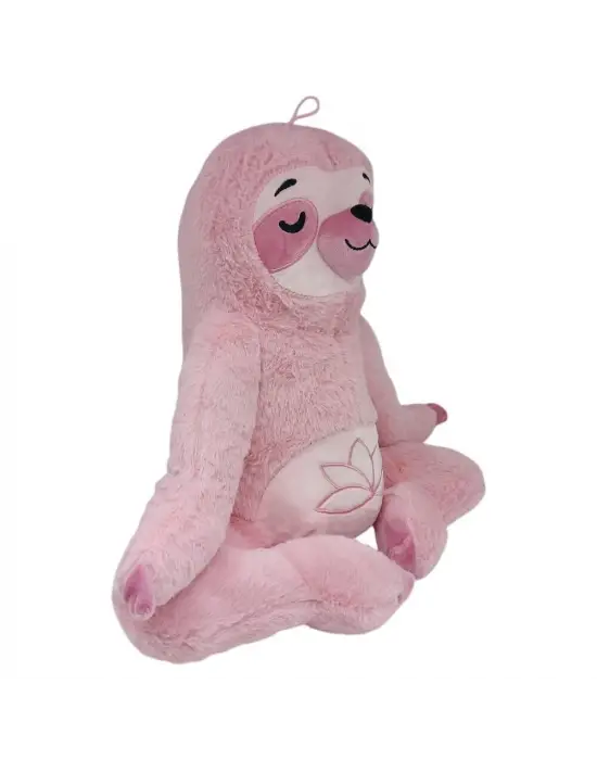 Peluş Yogacı Tembel Hayvan 40 cm - Pembe