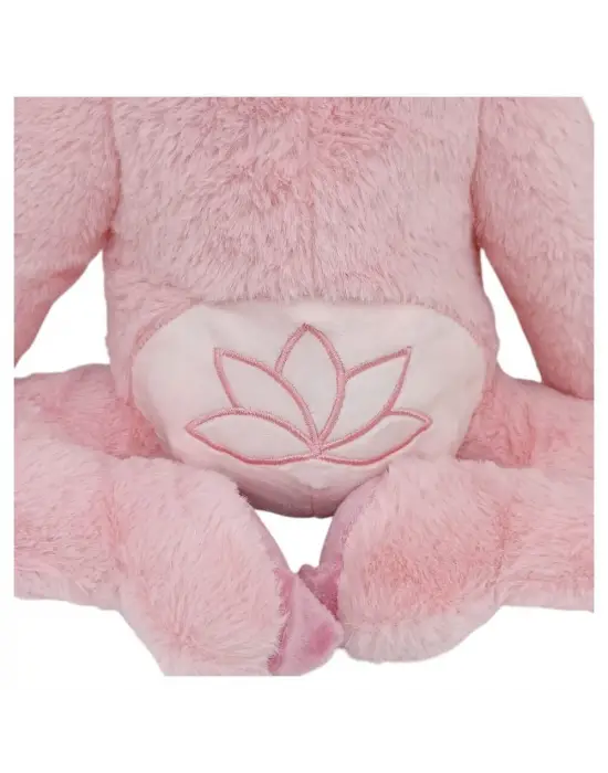 Peluş Yogacı Tembel Hayvan 40 cm - Pembe