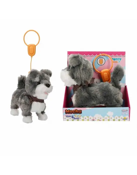 Peluş Yürüyen Sesli Köpek Mocha - FT-B024