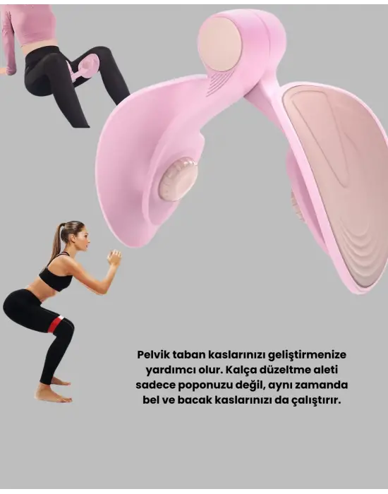 Pelvik Taban Ve Uyluk Egzersiz Aleti Ev Tipi Taşınabilir