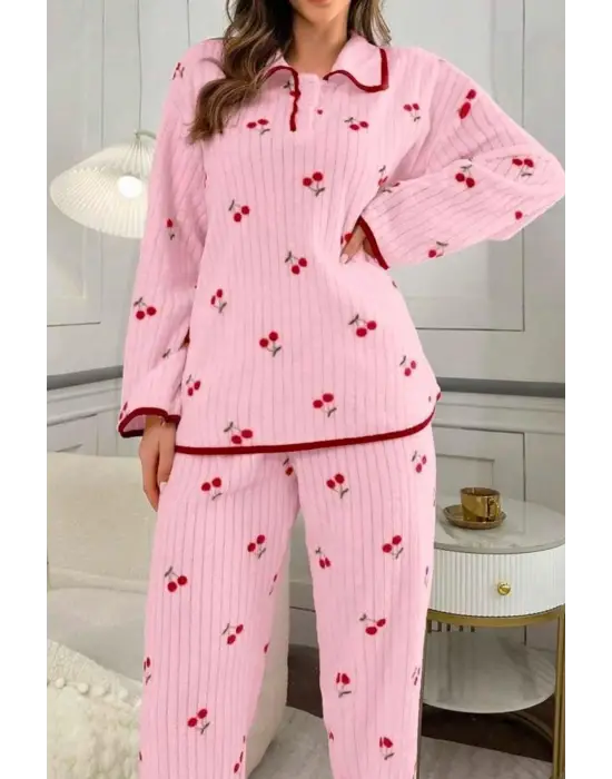 Göz Alıcı Pamuk Pijama Takımı
