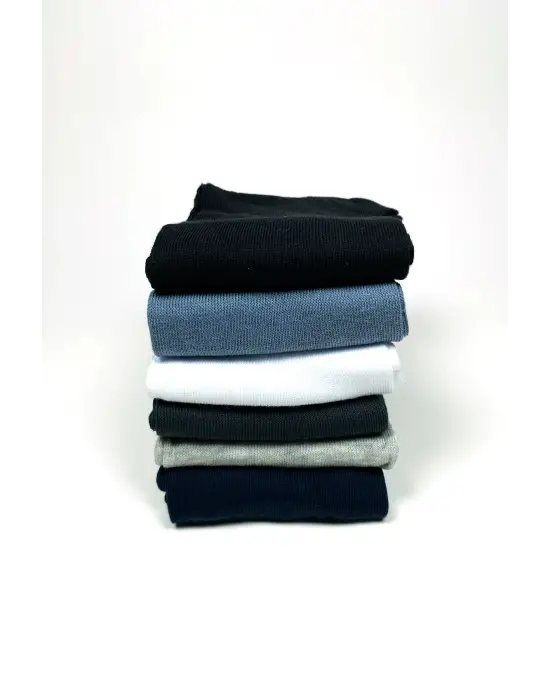 Omarı Yazlık Erkek Çorap Takviyeli Dikişsiz 6 Çift